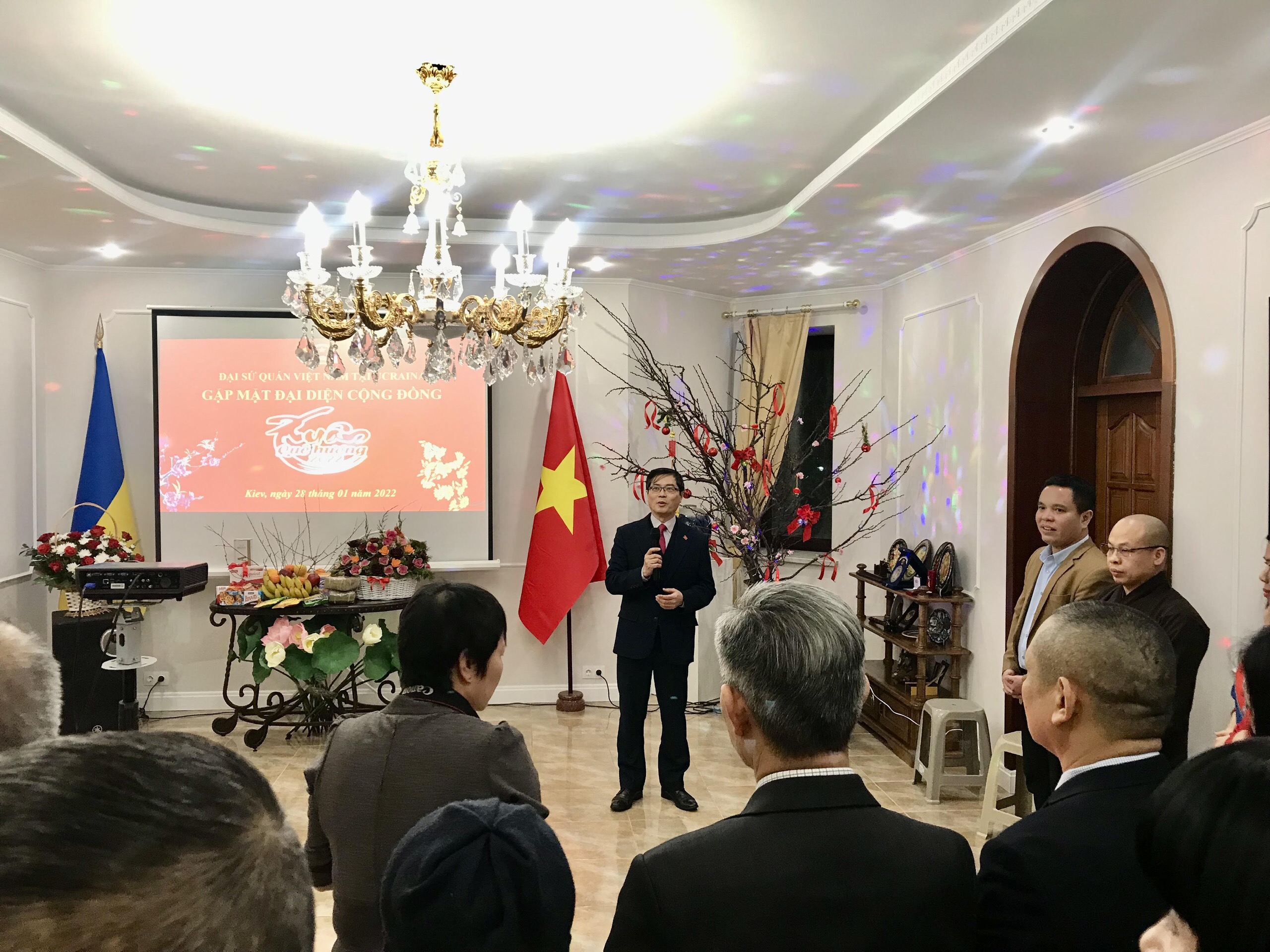 Des Vietnamiens en Ukraine fêtent le Nouvel An lunaire du Tigre 2022